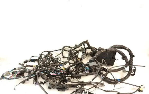 Engine installation wiring loom