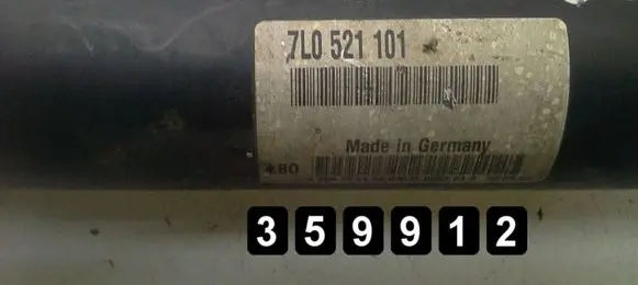 Porsche Cayenne (9PA) Drive shaft (set) 4500b 7l0521101