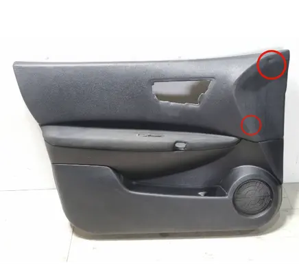 Nissan Qashqai+2 Front door card panel trim 80923jd100 80911jd100 80977jd100
