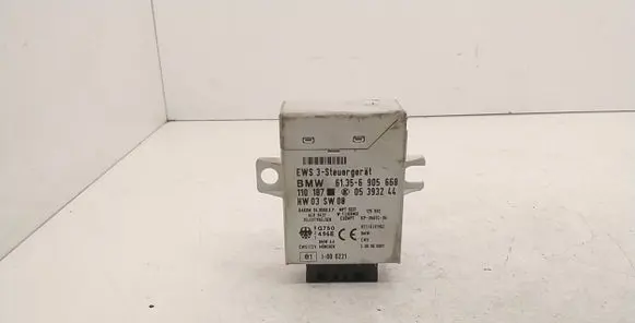 BMW 5 E39 Immobilizer control unit/module 61356905668 05393244 110187