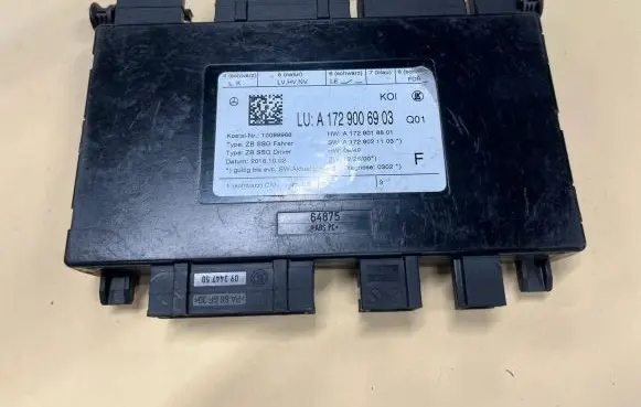 Mercedes-Benz E W212 Seat control module A1729006903