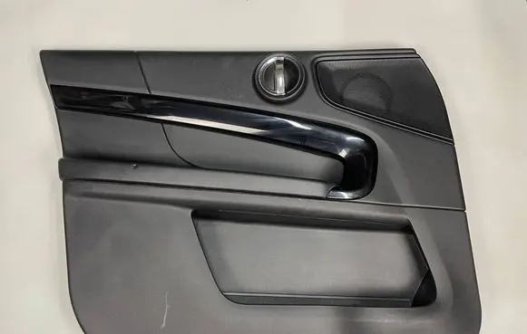 Front door card panel trim