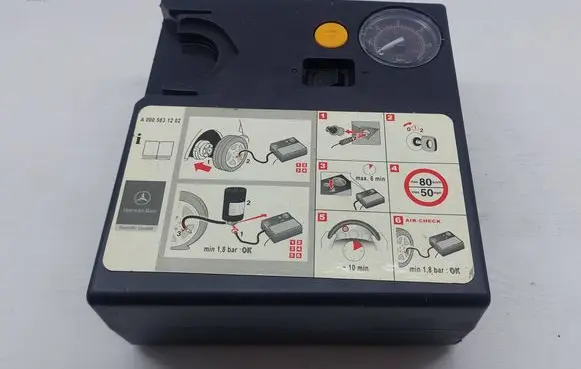 Mercedes-Benz C W203 Tire air pump compressor A0005831202 AIRCOMPRESSOR
