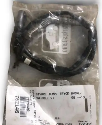Volkswagen Golf VI Exhaust gas temperature sensor 