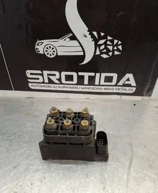 Air suspension valve block