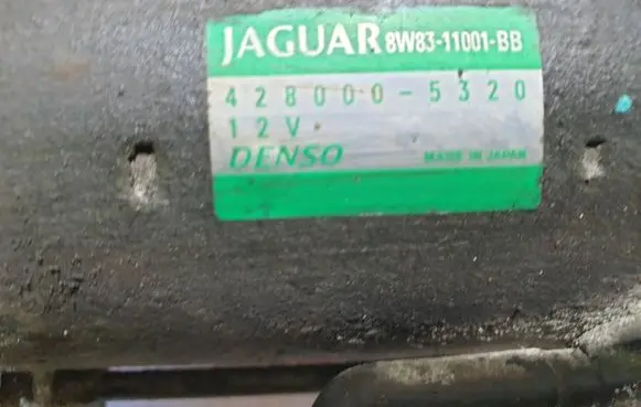 Jaguar XJL Starter motor 8W8311001BB 4280005320