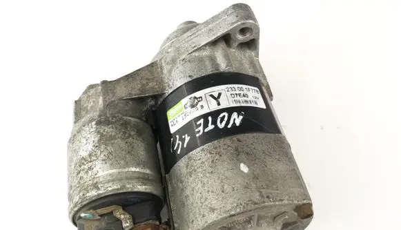 Nissan Note (E11) Starter motor 233001F778 4l61524agb D7E40
