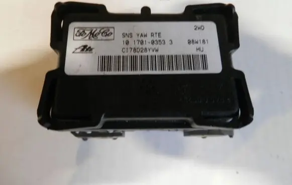 Ford Focus ESP acceleration yaw rate sensor 10170103533MK2