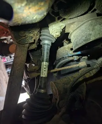 Volkswagen Transporter - Caravelle T5 Front driveshaft 7H0407271AH