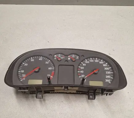 Volkswagen Golf IV Speedometer (instrument cluster) 1J0920805B 0263628001 6122220710
