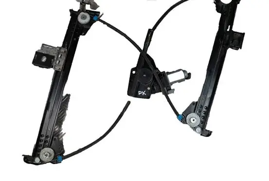 Tesla Model S Front door window regulator with motor 600655100G