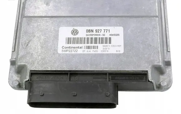 Volkswagen Touareg II Other control units/modules 0BN927771 5WP22722