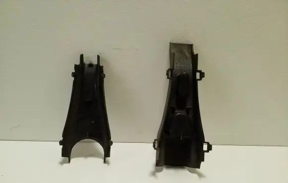 Rear underbody cover/under tray