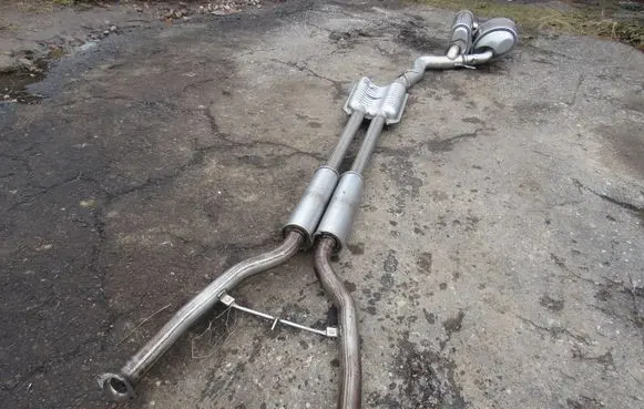 BMW 7 E65 E66 Muffler/silencer 7540644-BMW 7540644 7540645