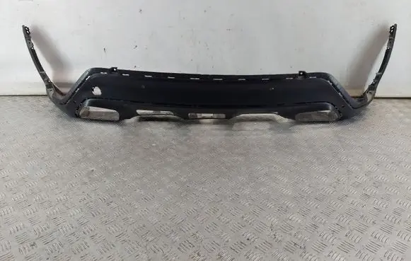 Rear bumper lower part trim