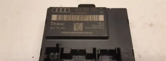 Audi A6 S6 C6 4F Door central lock control unit/module 4F0959795