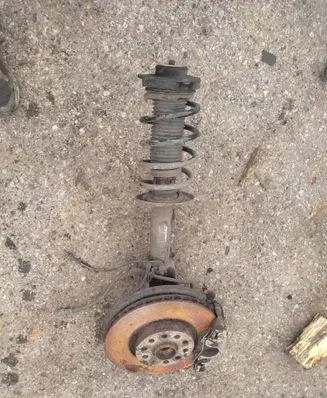 Volkswagen PASSAT B7 Front wheel hub spindle knuckle 3C0413031AT