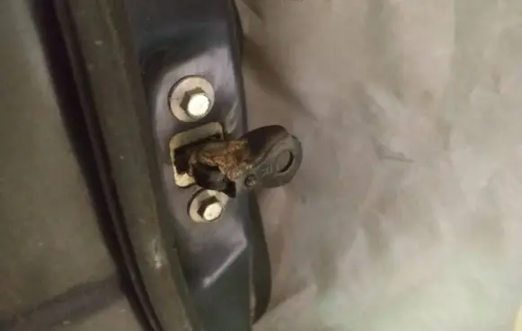 Honda FR-V Front door check strap stopper 