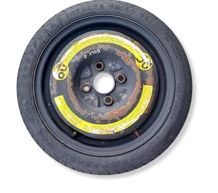 Volkswagen Golf II R14 spare wheel 