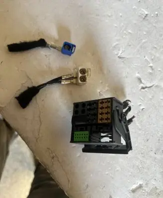 Volkswagen PASSAT B7 Sound system wiring loom 3C0035279 VWRNS315