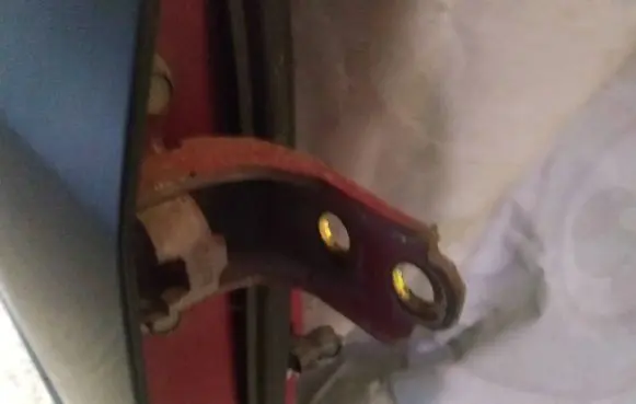 Front door upper hinge
