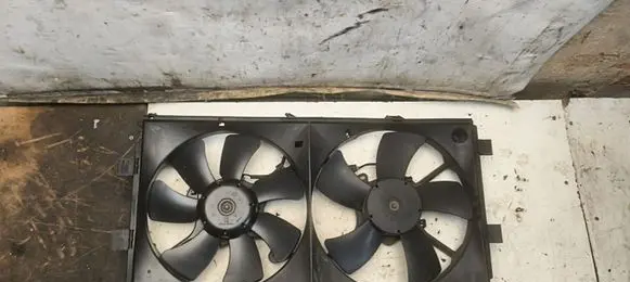 Mitsubishi Lancer X Electric radiator cooling fan 