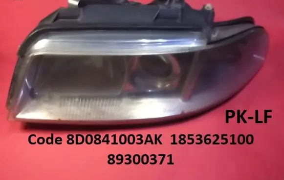 Audi A4 S4 B5 8D Headlight/headlamp 8D0841003AK 1853625100