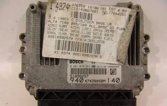 Alfa Romeo Giulietta Engine control unit/module ECU 51899257