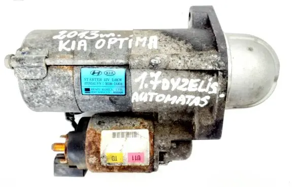 KIA Optima Starter motor 361002A810