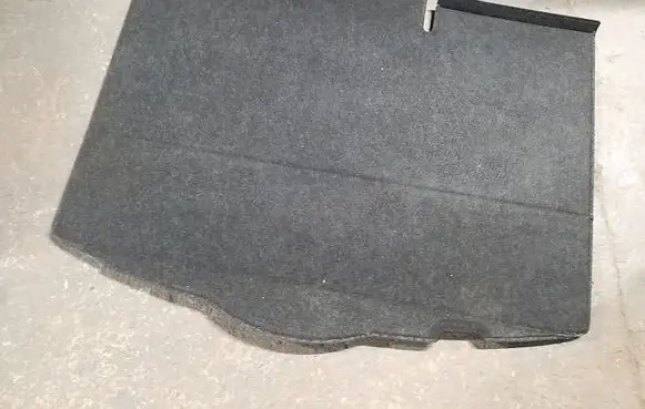 Toyota Yaris Trunk/boot floor carpet liner 647710D150