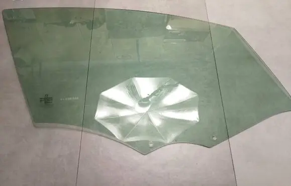 Peugeot 508 Front door window glass four-door 43R000929 E000189 DOT39AS2M34