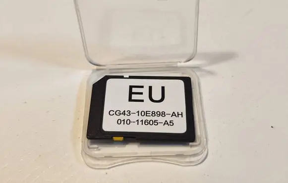Aston Martin DB9 Navigation maps CD/DVD CG4310E898AH 01011605A5