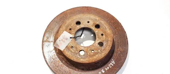 Volvo S60 Rear brake disc neventiliuojamas