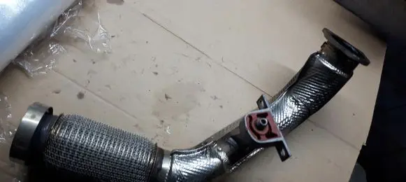 Audi A4 S4 B9 8W Exhaust flexible connection 8W0253350BP