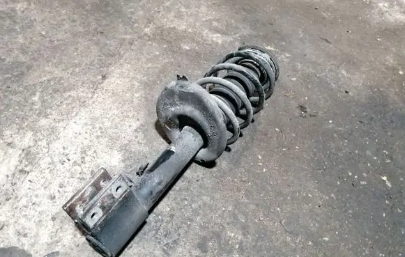Peugeot 5008 Front shock absorber with coil spring 9807730380