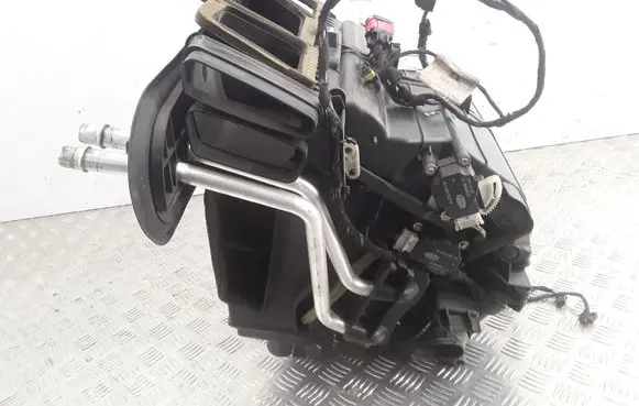 Interior heater climate box assembly