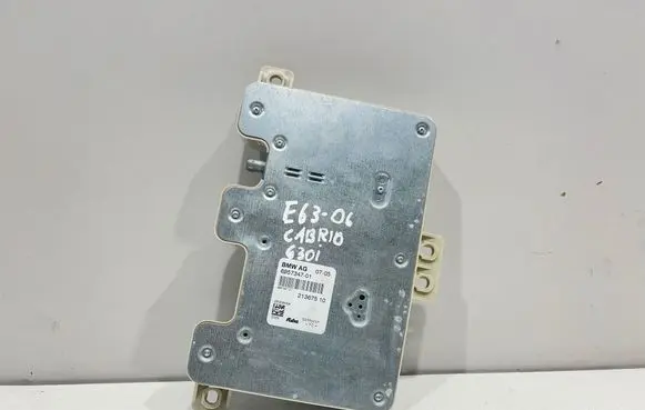 BMW 6 E63 E64 Aerial antenna amplifier 6957347 21367510