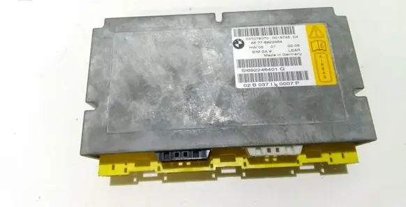 BMW 7 E65 E66 Airbag control unit/module 65776922464 6922464