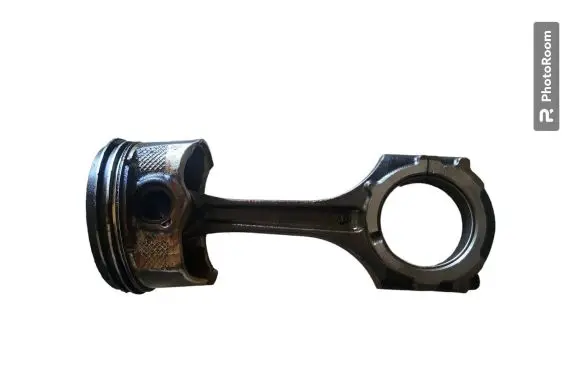 Piston with connecting rod
