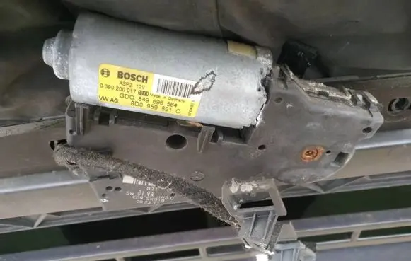 Volkswagen Touareg I Sunroof motor/actuator 0390200017 8D0959591C