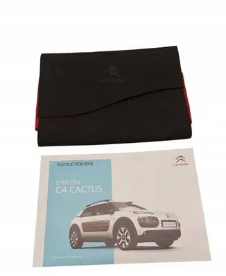 Citroen C4 Cactus Owners service history hand book 