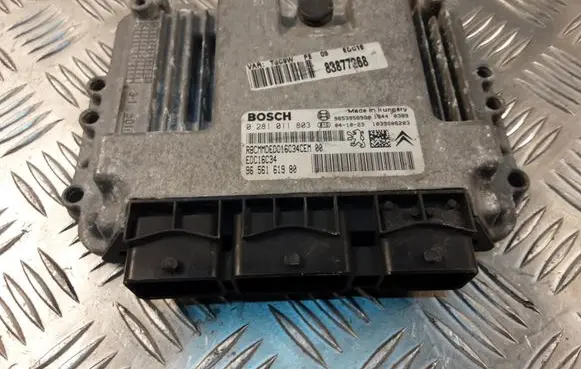 Peugeot 407 Engine control unit/module 0281011803 9656161980