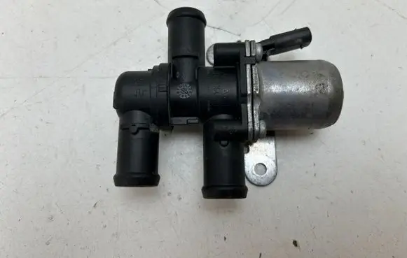 Coolant heater control valve