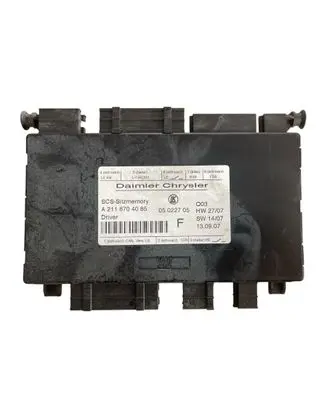 Mercedes-Benz E W211 Seat control module A2118704085 05022705