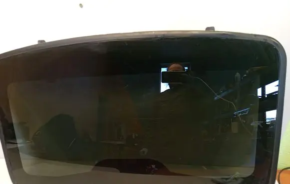 Toyota Paseo (EL54) II Rear windscreen/windshield window 43R00123