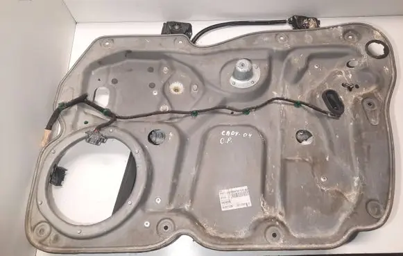 Volkswagen Caddy Front window lifting mechanism without motor 1T0837756