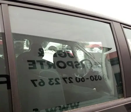 Renault Espace - Grand espace IV Rear door window glass