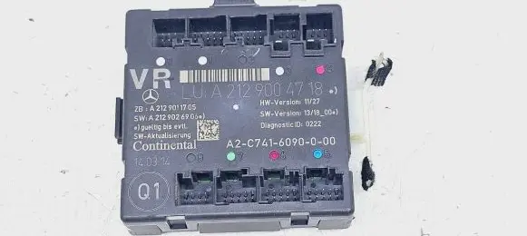 Mercedes-Benz E W212 Door control unit/module A2129004718 A2129011707
