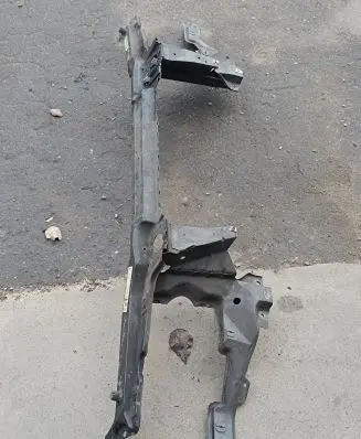 BMW X5 E53 Radiator support slam panel bracket 