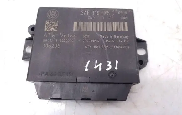 Volkswagen PASSAT B7 Parking PDC control unit/module 3AE919475C 7N0919475 305298